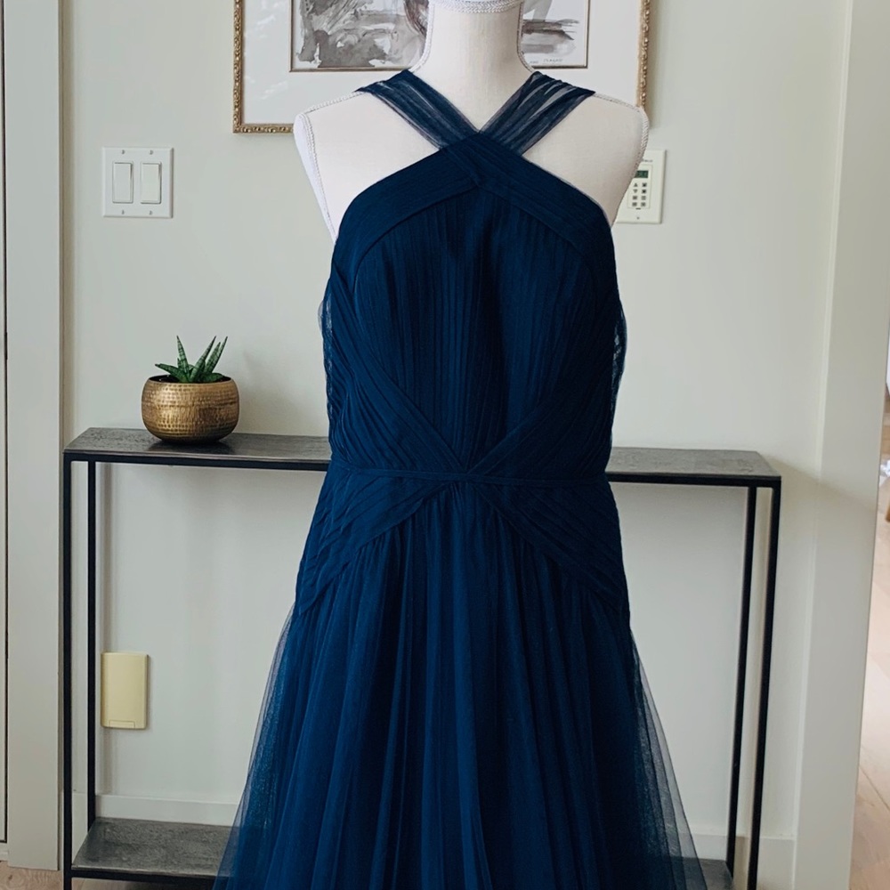 HALEY PAIGE INDIGO GOWN SIZE 12